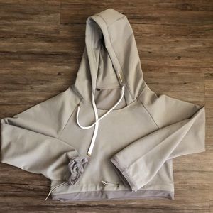 Gymshark X Whitney Simmons Grey Hoodie size M
